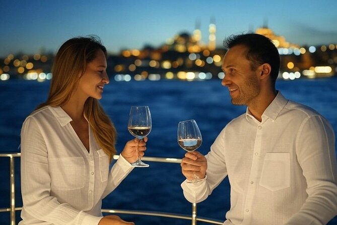 Romantic Night Cruise Live Violinist - Dolmabahçe Palace and the first grand views