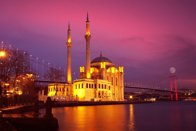 Romantic Night Cruise Live Violinist - Galata Tower and the return across the Golden Horn