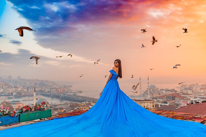 Rooftop Flying Dress Photo Shoot in Istanbul - Key details before you book