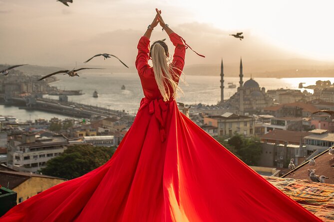 Rooftop Flying Dress Photo Shoot in Istanbul - Timing your appointment in Istanbul
