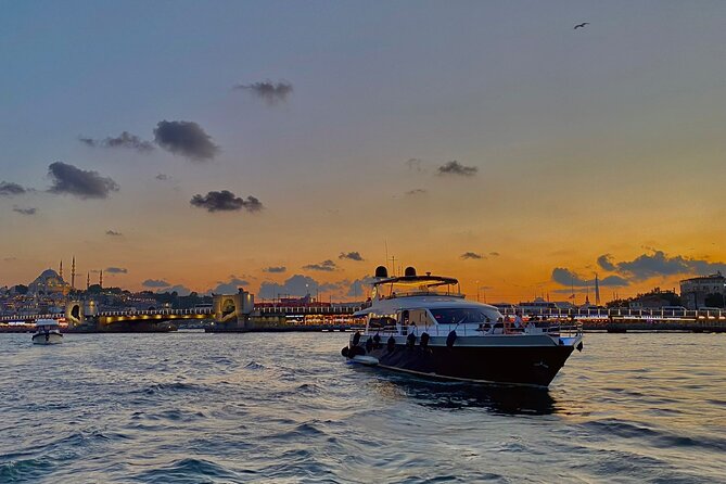 Scenic Bosphorus Sunset Cruise – 2.5 Hours of Luxury & Views - Ortaköy, the first bridge, and the changing evening light