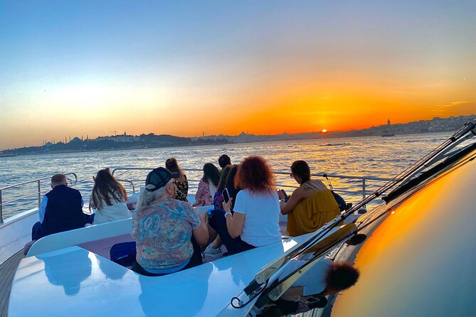 Scenic Bosphorus Sunset Cruise – 2.5 Hours of Luxury & Views - Boarding at Kabataş and settling onto the yacht