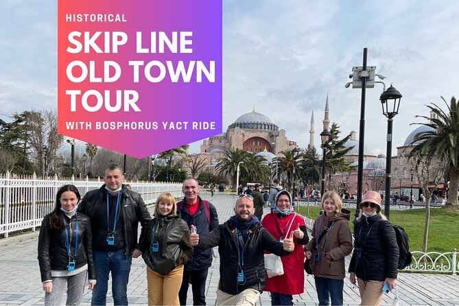 Skip line Old Town tour with Bosphorus Yacht Ride - Hagia Sophia and the Haseki Hürrem Hamam