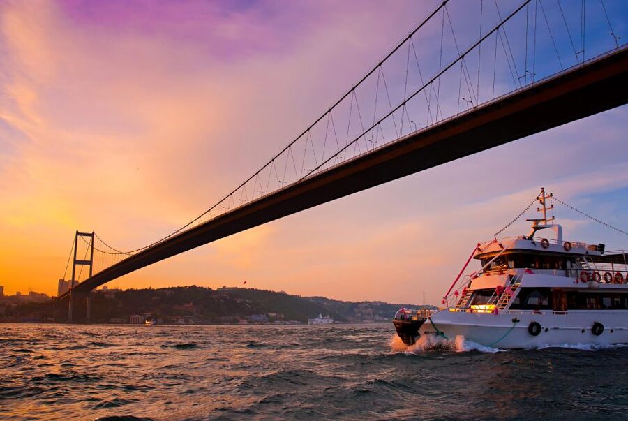 Sunset Cruise Bosphorus and Golden Horn River - What you see along the European shore