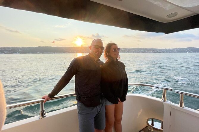 Sunset Cruise on Luxury Yacht with Transfers - Ortaköy Mosque beneath the bridge