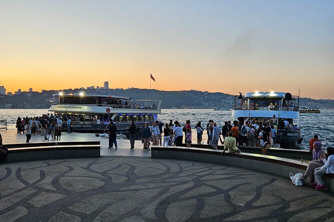 Sunset Cruise with Stop along Asia: Discover Istanbul's Bosphorus - Dolmabahçe, the palace shore, and Ortaköy Mosque
