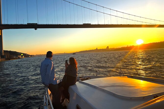 Sunset or Daytime Istanbul Guided Luxury Yacht Cruise with Snacks - Snacks, drinks, and the meaning of luxury