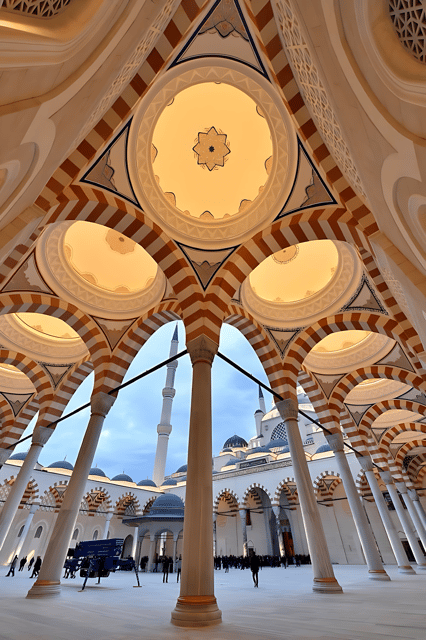 Tour to Camlica Hill, Camlica Mosque & Camlica Tower - Camlica Mosque and its dress requirements