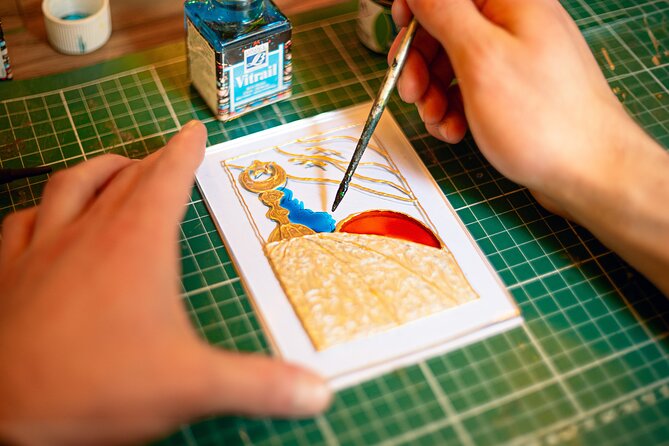 Traditional Stained Glass Painting Workshop - Learning the Turkish stained glass tradition