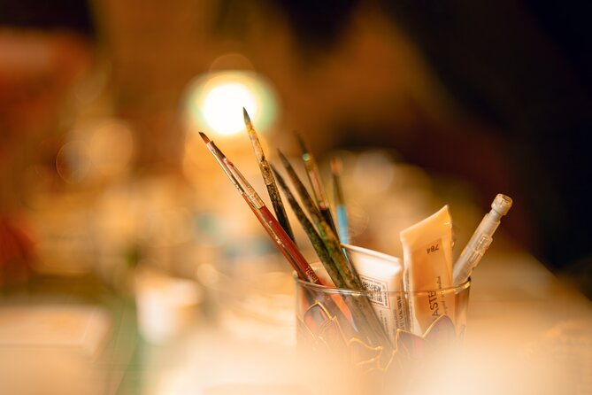 Traditional Stained Glass Painting Workshop - Painting your own design with Eda