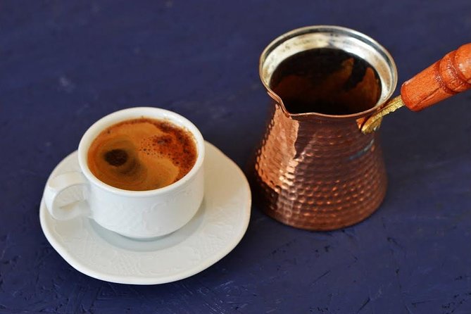 Turkish Coffee Trail - Brewing your own cup on a sand stove