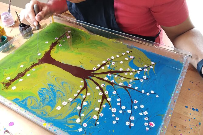 Turkish Marbling Paper Art Workshop - Why the private format matters
