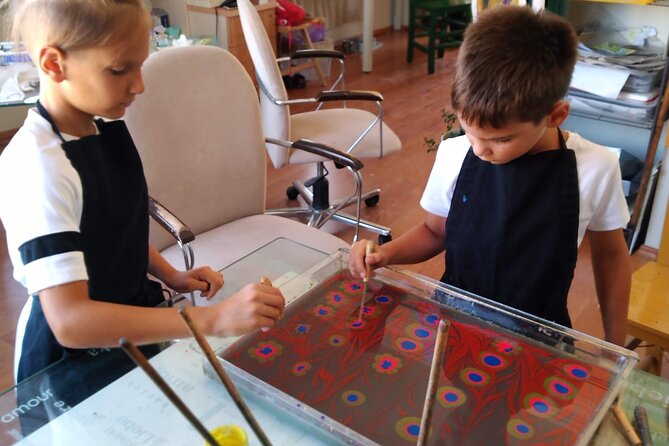 Turkish Marbling Paper Art Workshop - What you take home