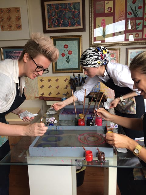 Turkish Marbling Paper Ebru Art Workshop - Key points at a glance