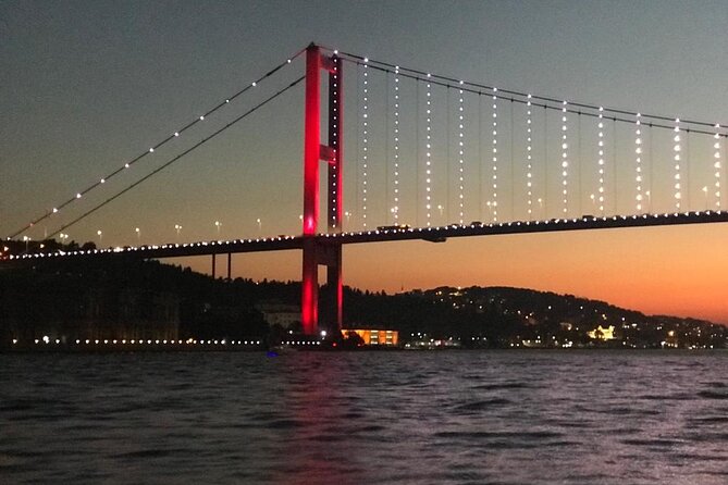 Turkish Night on the Bosphorus - Dolmabahçe Palace from the water