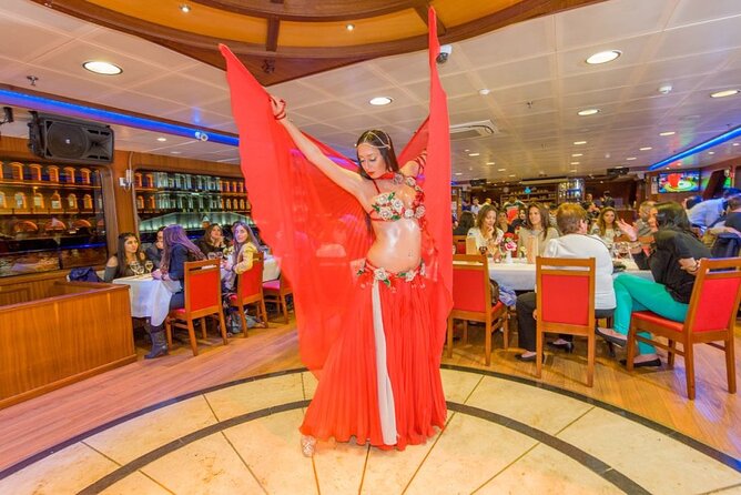 Turkish Night Tour on the Bosphorus w/Private table and pick-up - Entertainment and the size of the boat